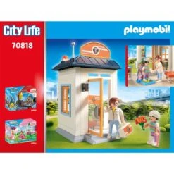 PLAYMOBIL 70818 City Life Starter Pack Kinderärztin, Konstruktionsspielzeug -Angebote Puppen Welt Store PLAYMOBIL 70818 City Life Starter Pack Kinder rztin Konstruktionsspielzeug@@1794197 4