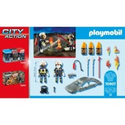 PLAYMOBIL 70907 City Action Starter Pack Feuerwehrübung, Konstruktionsspielzeug -Angebote Puppen Welt Store PLAYMOBIL 70907 City Action Starter Pack Feuerwehr bung Konstruktionsspielzeug@@1802525 4