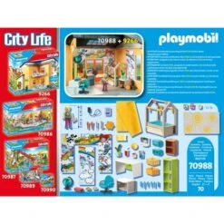 PLAYMOBIL 70988 City Life Jugendzimmer, Konstruktionsspielzeug -Angebote Puppen Welt Store PLAYMOBIL 70988 City Life Jugendzimmer Konstruktionsspielzeug@@1802779 3
