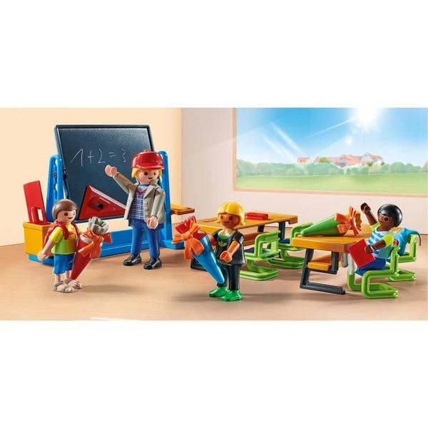 PLAYMOBIL 71036 City Life Erster Schultag, Konstruktionsspielzeug – Bild 4