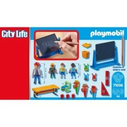 PLAYMOBIL 71036 City Life Erster Schultag, Konstruktionsspielzeug -Angebote Puppen Welt Store PLAYMOBIL 71036 City Life Erster Schultag Konstruktionsspielzeug@@1858232 4