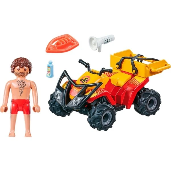 PLAYMOBIL 71040 Rettungsschwimmer-Quad, Konstruktionsspielzeug 2 PLAYMOBIL 71040 Rettungsschwimmer-Quad, Konstruktionsspielzeug – Bild 2