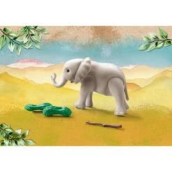 PLAYMOBIL 71049 Wiltopia Junger Elefant, Konstruktionsspielzeug -Angebote Puppen Welt Store PLAYMOBIL 71049 Wiltopia Junger Elefant Konstruktionsspielzeug@@1835497 2