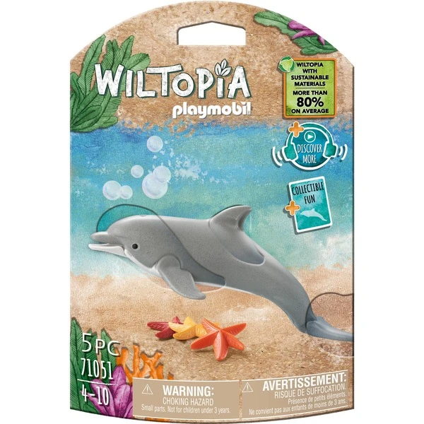 PLAYMOBIL 71051 Wiltopia Delfin, Konstruktionsspielzeug 1 PLAYMOBIL 71051 Wiltopia Delfin, Konstruktionsspielzeug