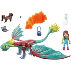 PLAYMOBIL 71083 Dragons: The Nine Realms - Feathers & Alex, Konstruktionsspielzeug -Angebote Puppen Welt Store PLAYMOBIL 71083 Dragons The Nine Realms Feathers Alex Konstruktionsspielzeug@@1840786 35