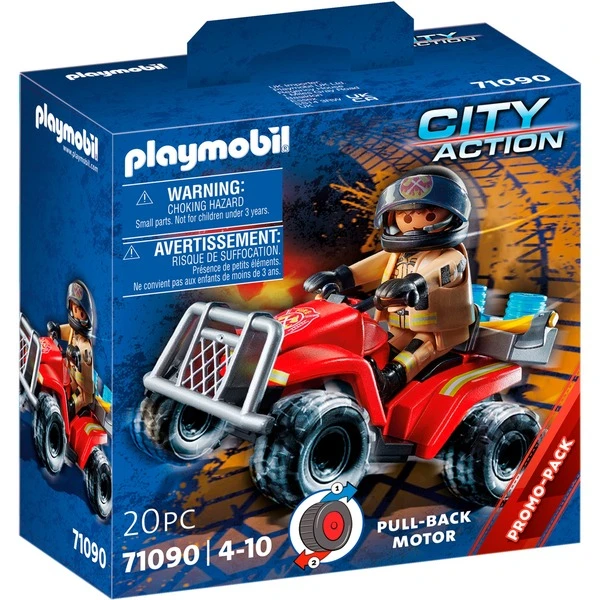 PLAYMOBIL 71090 City Action - Feuerwehr-Speed Quad, Konstruktionsspielzeug 1 PLAYMOBIL 71090 City Action - Feuerwehr-Speed Quad, Konstruktionsspielzeug