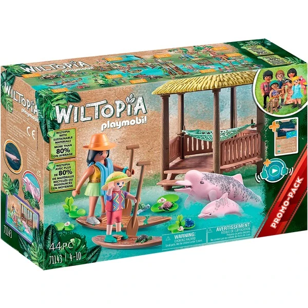 PLAYMOBIL 71143 Wiltopia - Paddeltour Mit Den Flussdelfinen, Konstruktionsspielzeug 1 PLAYMOBIL 71143 Wiltopia - Paddeltour Mit Den Flussdelfinen, Konstruktionsspielzeug
