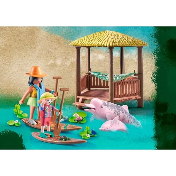 PLAYMOBIL 71143 Wiltopia - Paddeltour Mit Den Flussdelfinen, Konstruktionsspielzeug 3 PLAYMOBIL 71143 Wiltopia - Paddeltour Mit Den Flussdelfinen, Konstruktionsspielzeug – Bild 3