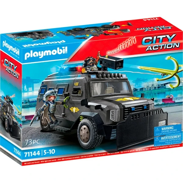 PLAYMOBIL 71144 City Action SWAT-Geländefahrzeug, Konstruktionsspielzeug 1 PLAYMOBIL 71144 City Action SWAT-Geländefahrzeug, Konstruktionsspielzeug