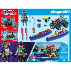 PLAYMOBIL 71147 City Action SWAT-Multi-Terrain-Quad, Konstruktionsspielzeug -Angebote Puppen Welt Store PLAYMOBIL 71147 City Action SWAT Multi Terrain Quad Konstruktionsspielzeug@@1888946 7