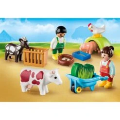 PLAYMOBIL 71158 1.2.3 Spielspaß Auf Dem Bauernhof, Konstruktionsspielzeug -Angebote Puppen Welt Store PLAYMOBIL 71158 1 2 3 Spielspa auf dem Bauernhof Konstruktionsspielzeug@@1848032 2