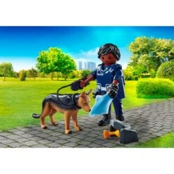 PLAYMOBIL 71162 SpecialPlus Polizist Mit Spürhund, Konstruktionsspielzeug -Angebote Puppen Welt Store PLAYMOBIL 71162 specialPlus Polizist mit Sp rhund Konstruktionsspielzeug@@1888901 2