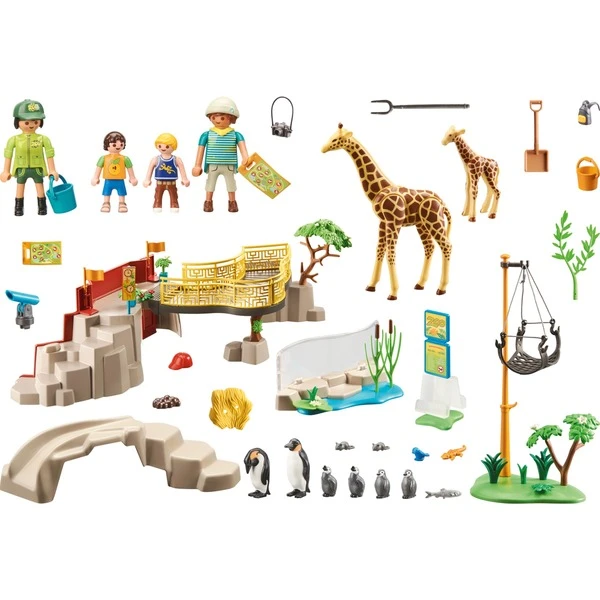 PLAYMOBIL 71190 Family Fun Mein Großer Erlebnis-Zoo, Konstruktionsspielzeug – Bild 2