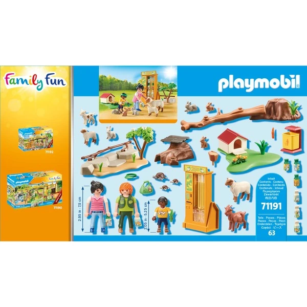 PLAYMOBIL 71190 Family Fun Mein Großer Erlebnis-Zoo, Konstruktionsspielzeug – Bild 7