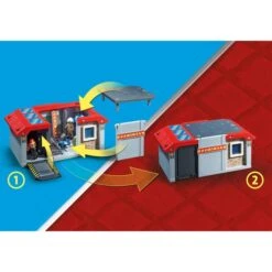 PLAYMOBIL 71193 City Action Mitnehm-Feuerwehrstation, Konstruktionsspielzeug 11 PLAYMOBIL 71193 City Action Mitnehm-Feuerwehrstation, Konstruktionsspielzeug -Angebote Puppen Welt Store PLAYMOBIL 71193 City Action Mitnehm Feuerwehrstation Konstruktionsspielzeug@@1849628 2