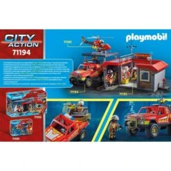 PLAYMOBIL 71194 City Action Feuerwehr-Löschtruck, Konstruktionsspielzeug 17 PLAYMOBIL 71194 City Action Feuerwehr-Löschtruck, Konstruktionsspielzeug -Angebote Puppen Welt Store PLAYMOBIL 71194 City Action Feuerwehr L schtruck Konstruktionsspielzeug@@1849629 8