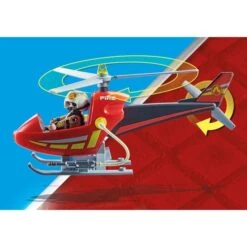 PLAYMOBIL 71195 City Action Feuerwehr-Hubschrauber, Konstruktionsspielzeug -Angebote Puppen Welt Store PLAYMOBIL 71195 City Action Feuerwehr Hubschrauber Konstruktionsspielzeug@@1849630 2