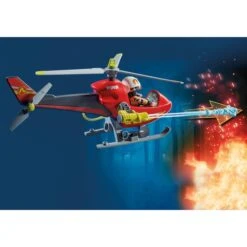 PLAYMOBIL 71195 City Action Feuerwehr-Hubschrauber, Konstruktionsspielzeug -Angebote Puppen Welt Store PLAYMOBIL 71195 City Action Feuerwehr Hubschrauber Konstruktionsspielzeug@@1849630 3
