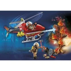 PLAYMOBIL 71195 City Action Feuerwehr-Hubschrauber, Konstruktionsspielzeug -Angebote Puppen Welt Store PLAYMOBIL 71195 City Action Feuerwehr Hubschrauber Konstruktionsspielzeug@@1849630 4