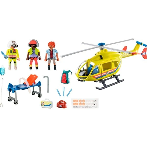 PLAYMOBIL 71203 City Life - Rettungshelikopter, Konstruktionsspielzeug 2 PLAYMOBIL 71203 City Life - Rettungshelikopter, Konstruktionsspielzeug – Bild 2