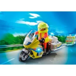 PLAYMOBIL 71205 Notarzt-Motorrad Mit Blinklicht, Konstruktionsspielzeug 6 PLAYMOBIL 71205 Notarzt-Motorrad Mit Blinklicht, Konstruktionsspielzeug -Angebote Puppen Welt Store PLAYMOBIL 71205 Notarzt Motorrad mit Blinklicht Konstruktionsspielzeug@@1888949 2