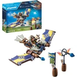 PLAYMOBIL 71211 Novelmore Darios Fluggleiter, Konstruktionsspielzeug -Angebote Puppen Welt Store PLAYMOBIL 71211 Novelmore Darios Fluggleiter Konstruktionsspielzeug@@1889009 7