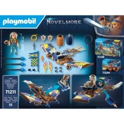 PLAYMOBIL 71211 Novelmore Darios Fluggleiter, Konstruktionsspielzeug -Angebote Puppen Welt Store PLAYMOBIL 71211 Novelmore Darios Fluggleiter Konstruktionsspielzeug@@1889009 9