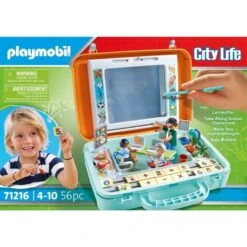 PLAYMOBIL 71216 City Life Lernkoffer, Konstruktionsspielzeug -Angebote Puppen Welt Store PLAYMOBIL 71216 City Life Lernkoffer Konstruktionsspielzeug@@1913242 7