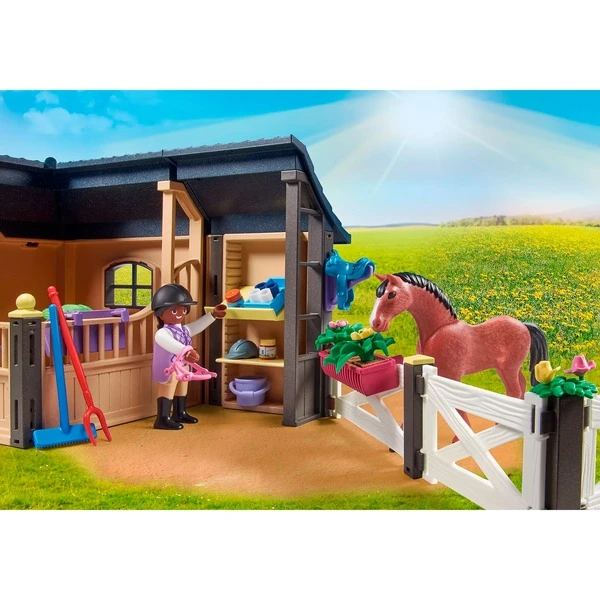 PLAYMOBIL 71238 Reitstall, Konstruktionsspielzeug 4 PLAYMOBIL 71238 Reitstall, Konstruktionsspielzeug – Bild 4