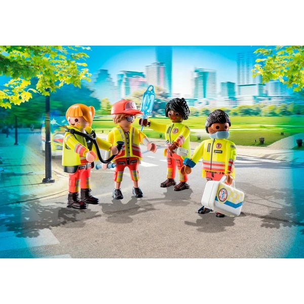 PLAYMOBIL 71244 City Life - Rettungsteam, Konstruktionsspielzeug 4 PLAYMOBIL 71244 City Life - Rettungsteam, Konstruktionsspielzeug – Bild 4