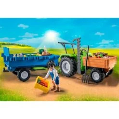PLAYMOBIL 71249 Traktor Mit Hänger, Konstruktionsspielzeug -Angebote Puppen Welt Store PLAYMOBIL 71249 Traktor mit H nger Konstruktionsspielzeug@@1888993 2