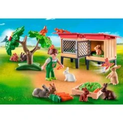 PLAYMOBIL 71252 Kaninchenstall, Konstruktionsspielzeug -Angebote Puppen Welt Store PLAYMOBIL 71252 Kaninchenstall Konstruktionsspielzeug@@1888995 2