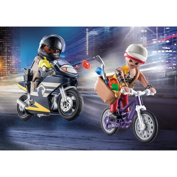 PLAYMOBIL 71255 City Action Starter Pack SEK Und Juwelendieb, Konstruktionsspielzeug – Bild 3