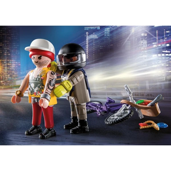 PLAYMOBIL 71255 City Action Starter Pack SEK Und Juwelendieb, Konstruktionsspielzeug – Bild 4