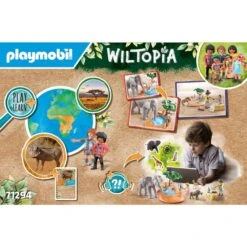 PLAYMOBIL 71294 Wiltopia Spritztour Zum Wasserloch, Konstruktionsspielzeug -Angebote Puppen Welt Store PLAYMOBIL 71294 Wiltopia Spritztour zum Wasserloch Konstruktionsspielzeug@@1889048 8