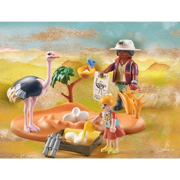 PLAYMOBIL 71296 Wiltopia Zu Gast Bei Papa Strauß, Konstruktionsspielzeug 3 PLAYMOBIL 71296 Wiltopia Zu Gast Bei Papa Strauß, Konstruktionsspielzeug – Bild 3