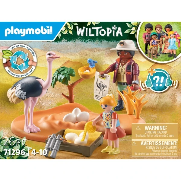 PLAYMOBIL 71296 Wiltopia Zu Gast Bei Papa Strauß, Konstruktionsspielzeug 6 PLAYMOBIL 71296 Wiltopia Zu Gast Bei Papa Strauß, Konstruktionsspielzeug – Bild 6