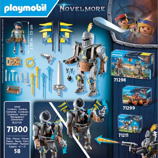 PLAYMOBIL 71300 Novelmore Kampfroboter, Konstruktionsspielzeug 9 PLAYMOBIL 71300 Novelmore Kampfroboter, Konstruktionsspielzeug – Bild 9