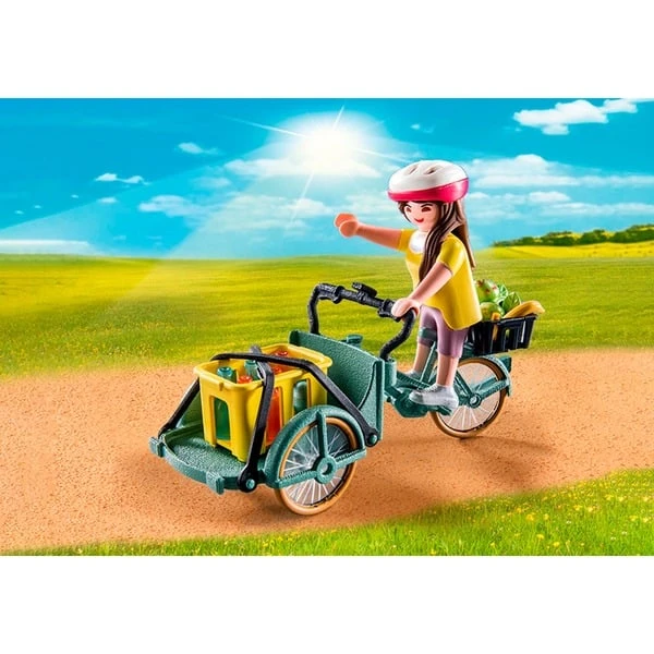 PLAYMOBIL 71306 Country Lastenfahrrad, Konstruktionsspielzeug 4 PLAYMOBIL 71306 Country Lastenfahrrad, Konstruktionsspielzeug – Bild 4