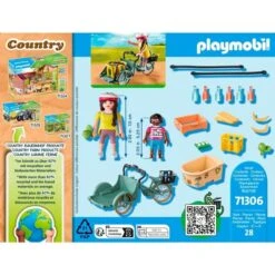 PLAYMOBIL 71306 Country Lastenfahrrad, Konstruktionsspielzeug 9 PLAYMOBIL 71306 Country Lastenfahrrad, Konstruktionsspielzeug -Angebote Puppen Welt Store PLAYMOBIL 71306 Country Lastenfahrrad Konstruktionsspielzeug@@1889112 4