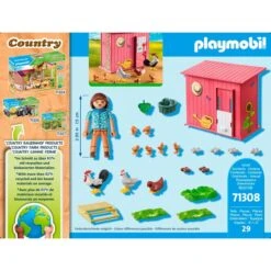 PLAYMOBIL 71308 Hühner Mit Küken, Konstruktionsspielzeug -Angebote Puppen Welt Store PLAYMOBIL 71308 H hner mit K ken Konstruktionsspielzeug@@1889114 4