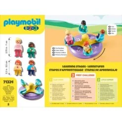 PLAYMOBIL 71324 1.2.3 Zahlenkarussell, Konstruktionsspielzeug -Angebote Puppen Welt Store PLAYMOBIL 71324 1 2 3 Zahlenkarussell Konstruktionsspielzeug@@1889197 5