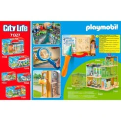 PLAYMOBIL 71327 City Life Große Schule, Konstruktionsspielzeug -Angebote Puppen Welt Store PLAYMOBIL 71327 City Life Gro e Schule Konstruktionsspielzeug@@1889116 7