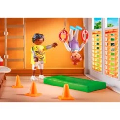 PLAYMOBIL 71328 City Life Anbau Turnhalle, Konstruktionsspielzeug -Angebote Puppen Welt Store PLAYMOBIL 71328 City Life Anbau Turnhalle Konstruktionsspielzeug@@1889117 3