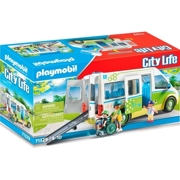 PLAYMOBIL 71329 City Life Schulbus, Konstruktionsspielzeug 1 PLAYMOBIL 71329 City Life Schulbus, Konstruktionsspielzeug