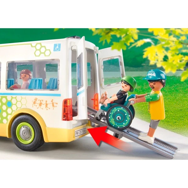 PLAYMOBIL 71329 City Life Schulbus, Konstruktionsspielzeug 5 PLAYMOBIL 71329 City Life Schulbus, Konstruktionsspielzeug – Bild 5
