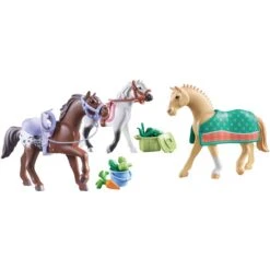 PLAYMOBIL 71356 Horses Of Waterfall 3 Pferde: Morgan, Quarter Horse & Shagya Araber, Konstruktionsspielzeug -Angebote Puppen Welt Store PLAYMOBIL 71356 Horses of Waterfall 3 Pferde Morgan Quarter Horse Shagya Araber Konstruktionsspielzeug@@1889146 1