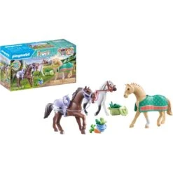 PLAYMOBIL 71356 Horses Of Waterfall 3 Pferde: Morgan, Quarter Horse & Shagya Araber, Konstruktionsspielzeug -Angebote Puppen Welt Store PLAYMOBIL 71356 Horses of Waterfall 3 Pferde Morgan Quarter Horse Shagya Araber Konstruktionsspielzeug@@1889146 4