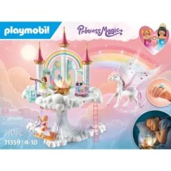 PLAYMOBIL 71359 Princess Magic Himmlisches Regenbogenschloss, Konstruktionsspielzeug -Angebote Puppen Welt Store PLAYMOBIL 71359 Princess Magic Himmlisches Regenbogenschloss Konstruktionsspielzeug@@1889148 7