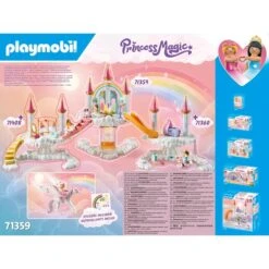 PLAYMOBIL 71359 Princess Magic Himmlisches Regenbogenschloss, Konstruktionsspielzeug -Angebote Puppen Welt Store PLAYMOBIL 71359 Princess Magic Himmlisches Regenbogenschloss Konstruktionsspielzeug@@1889148 8